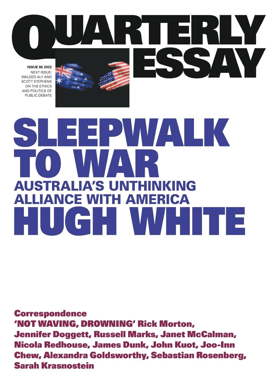 Cover: 9781760643553 | Sleepwalk to War | Hugh White | Taschenbuch | Englisch | 2022