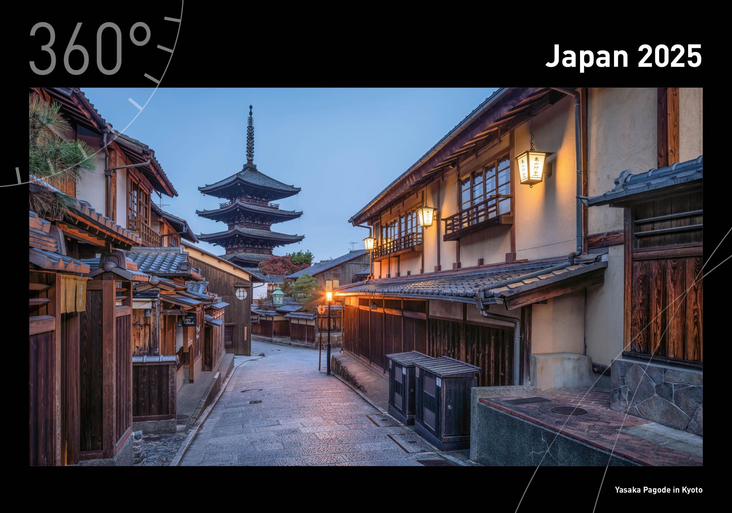 Cover: 9783968555317 | 360° Japan Premiumkalender 2025 | Jan Becke | Kalender | 13 S. | 2025