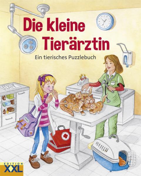 Cover: 9783897365568 | Die kleine Tierärztin | Ein tierisches Puzzlebuch | Taschenbuch | 2016