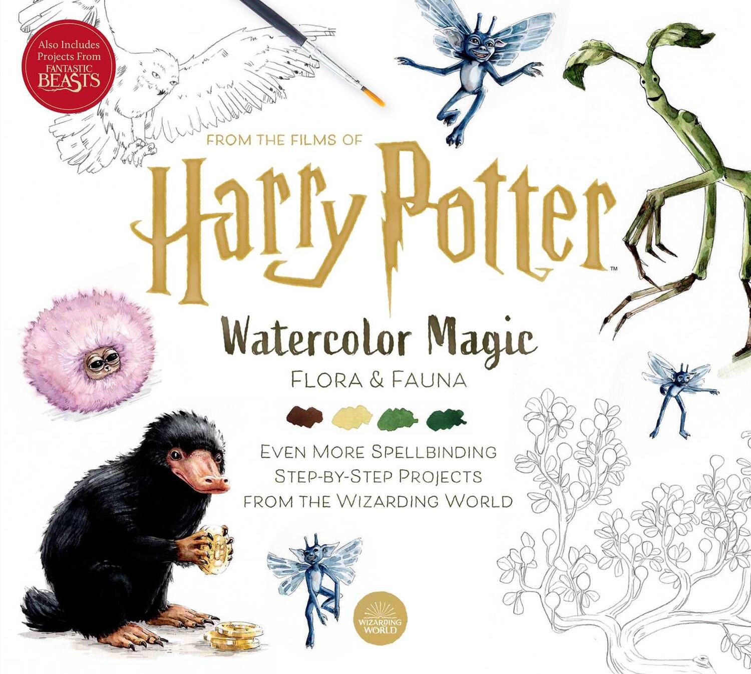 Cover: 9781647224653 | Harry Potter: Watercolor Magic: Flora &amp; Fauna | Tugce Audoire | Buch