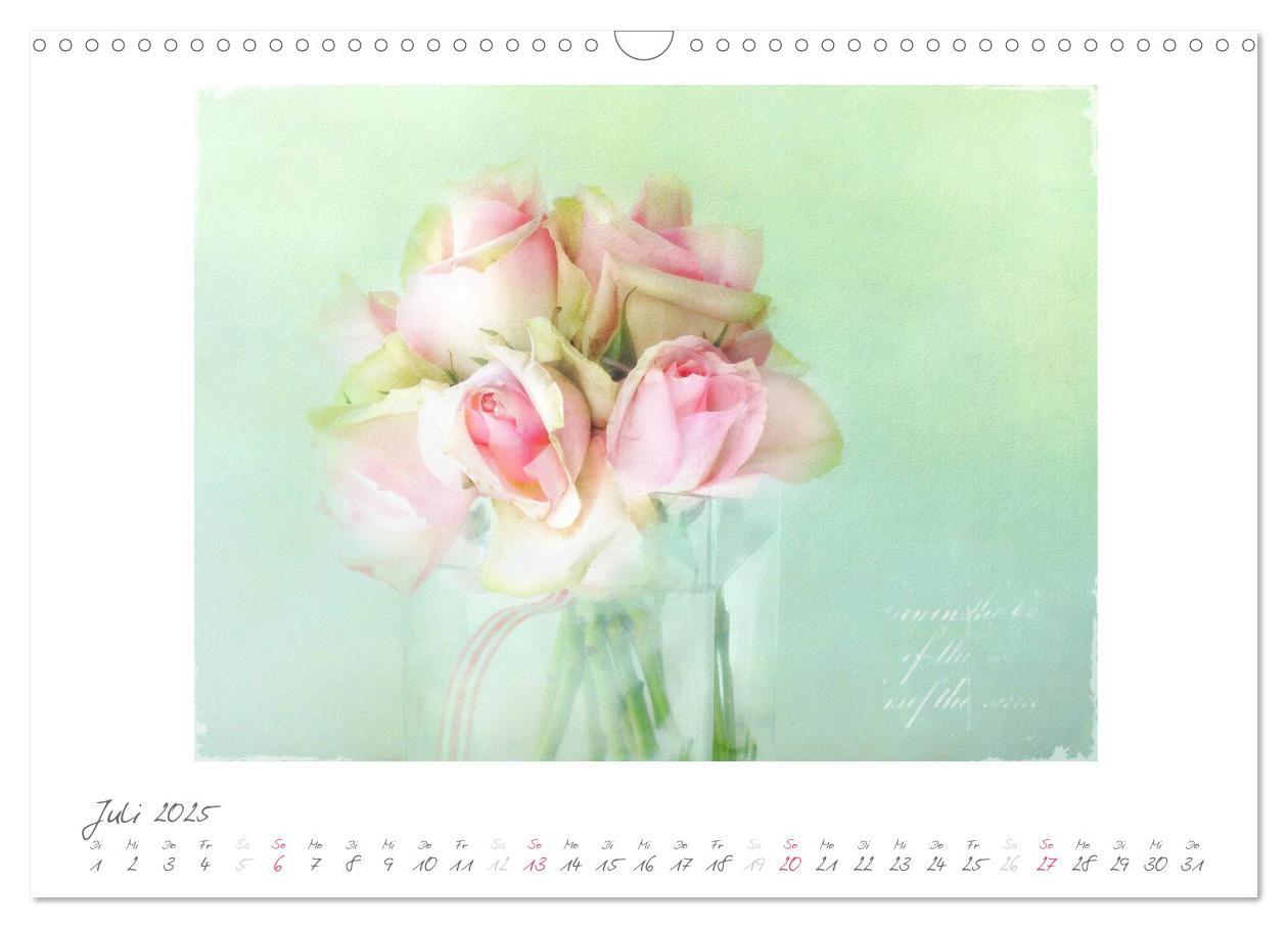 Bild: 9783435787807 | Vintage Flowers (Wandkalender 2025 DIN A3 quer), CALVENDO...