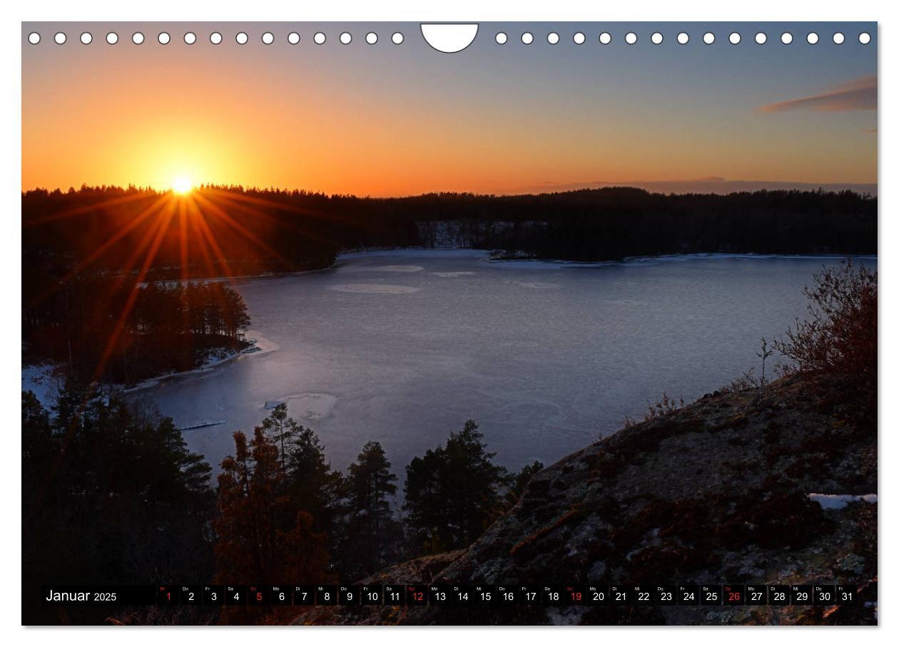 Bild: 9783435295241 | Reiseland Schweden (Wandkalender 2025 DIN A4 quer), CALVENDO...