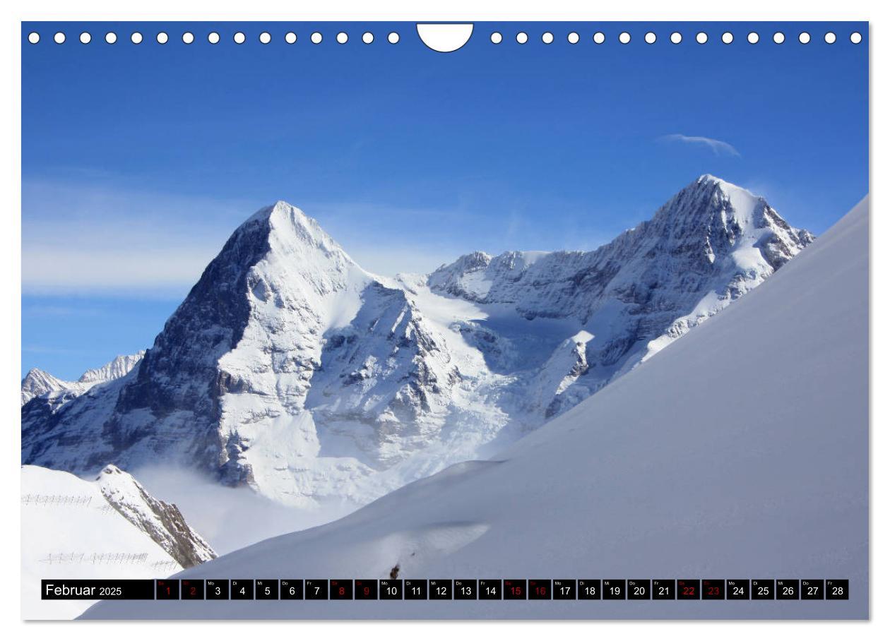 Bild: 9783435426409 | Eiger, Mönch und Jungfrau 2025 (Wandkalender 2025 DIN A4 quer),...