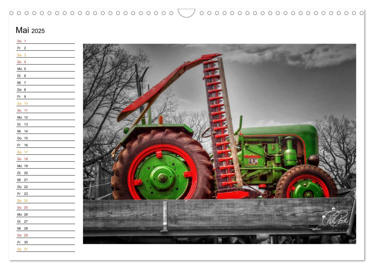 Bild: 9783435736256 | Trecker - Oldtimer / Geburtstagskalender (Wandkalender 2025 DIN A3...