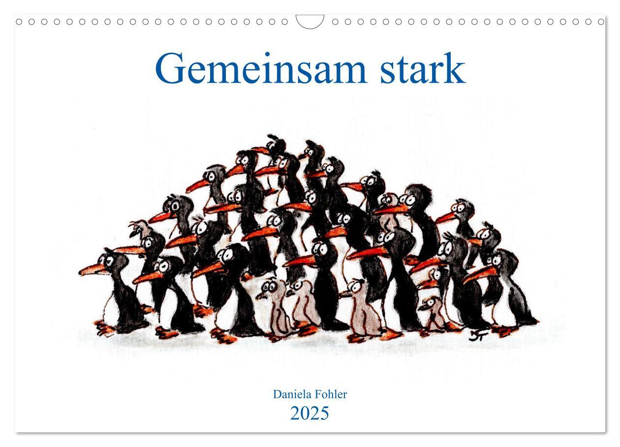 Cover: 9783435101948 | Gemeinsam stark (Wandkalender 2025 DIN A3 quer), CALVENDO...