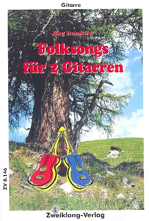 Cover: 9790700226879 | Folksongs für 2 Gitarren (Git/Tab) Stimmen | EAN 9790700226879