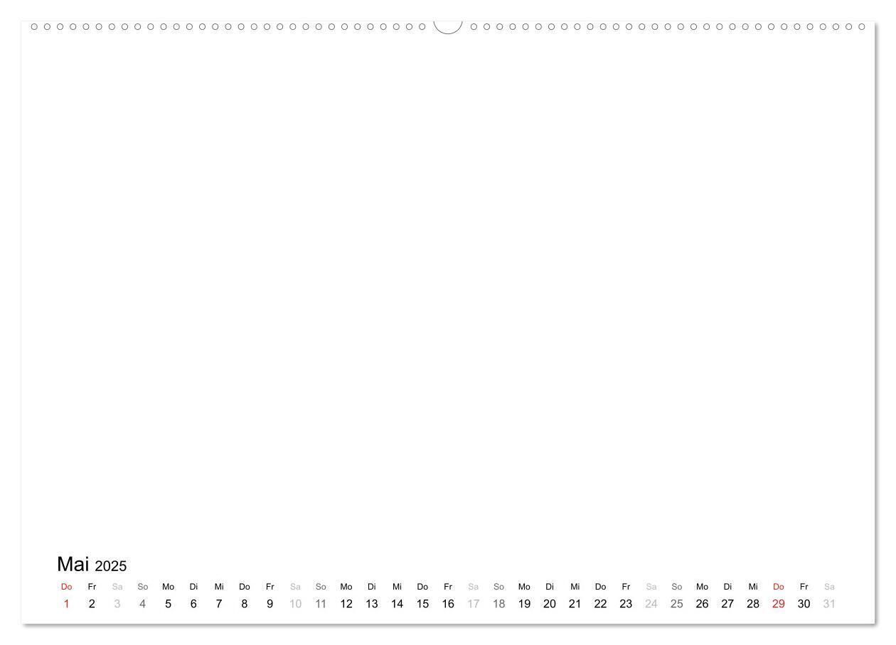 Bild: 9783435769384 | Bastelkalender - Weiss (Wandkalender 2025 DIN A2 quer), CALVENDO...