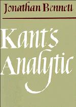 Cover: 9780521093897 | Kant's Analytic | Jonathan Bennett | Taschenbuch | Englisch