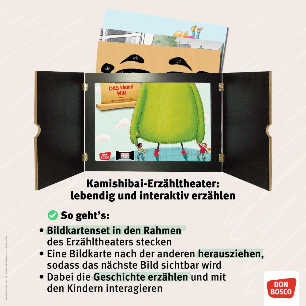 Bild: 4260694922569 | Wichtel Emil und der Weihnachtswirbel. Kamishibai Bildkartenset | Box