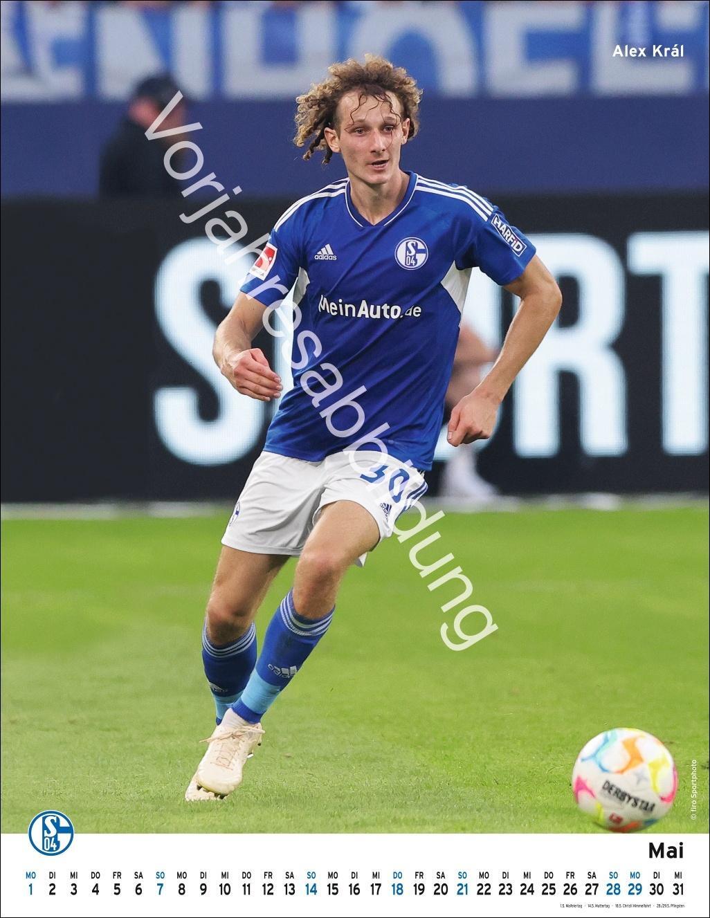 Bild: 9783756406197 | Schalke 04 Posterkalender 2025 | Kalender | Bundesliga Kalender Heye