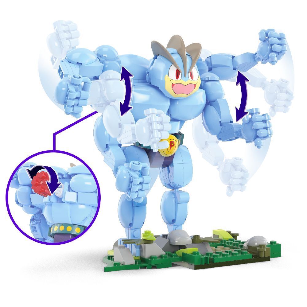 Bild: 194735190829 | MEGA Pokémon Machomei | Stück | Karton | HTH70 | Mattel