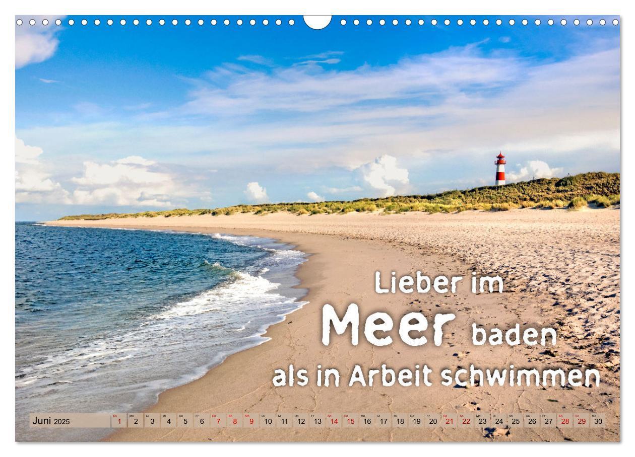 Bild: 9783435053421 | Sehnsucht zum Meer (Wandkalender 2025 DIN A3 quer), CALVENDO...