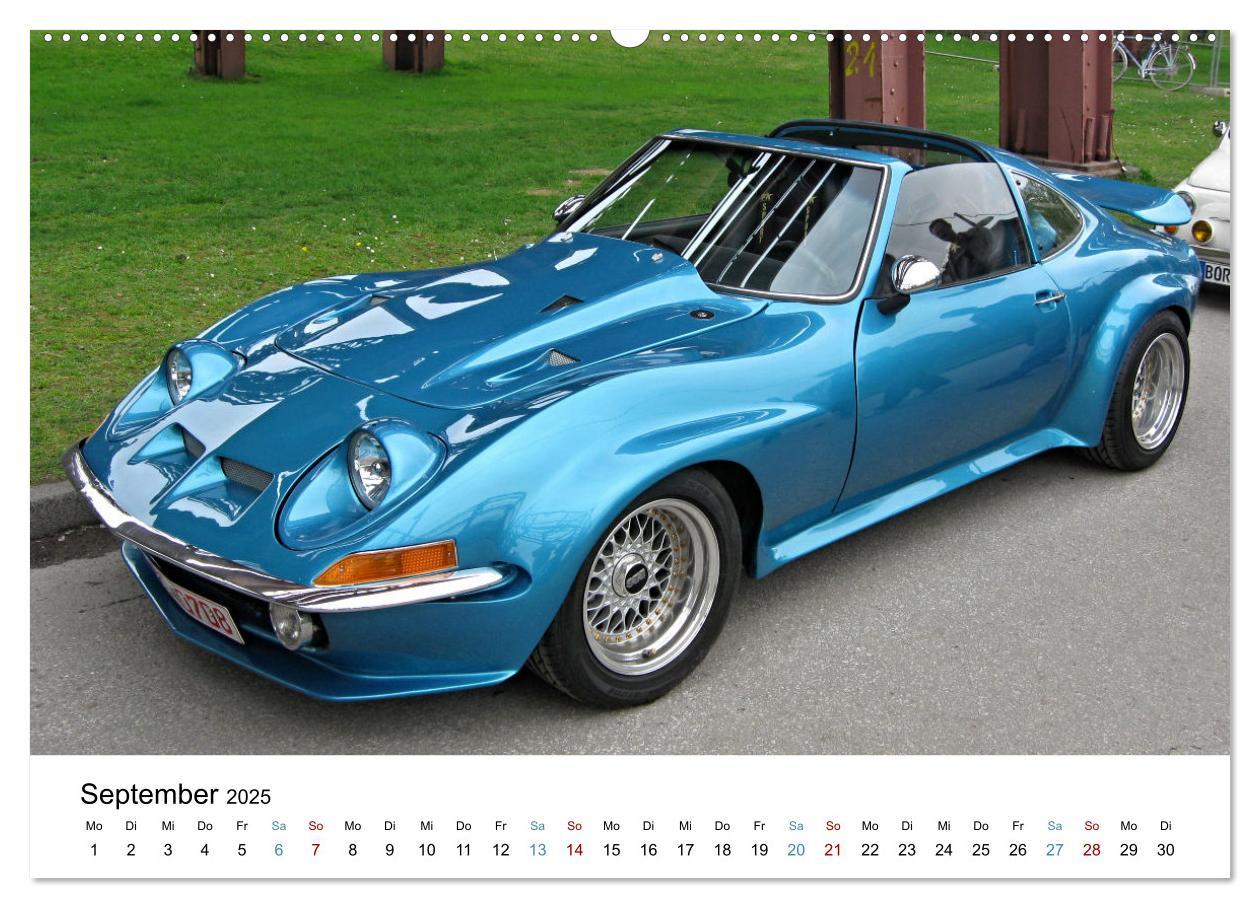 Bild: 9783383854101 | Autos der 70er (Wandkalender 2025 DIN A2 quer), CALVENDO...