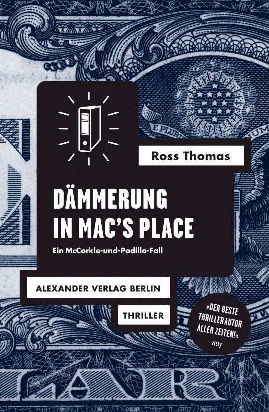 Cover: 9783895813054 | Dämmerung in Mac's Place | Ross Thomas | Taschenbuch | 391 S. | 2013