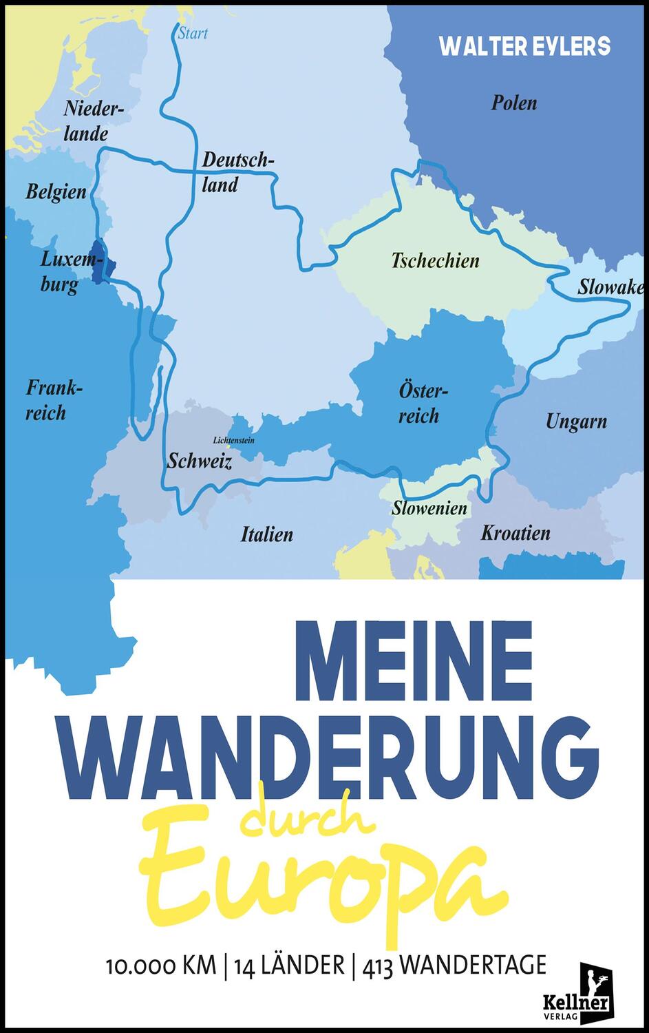 Cover: 9783956513947 | Meine Wanderung durch Europa | Walter Eylers | Taschenbuch | 500 S.