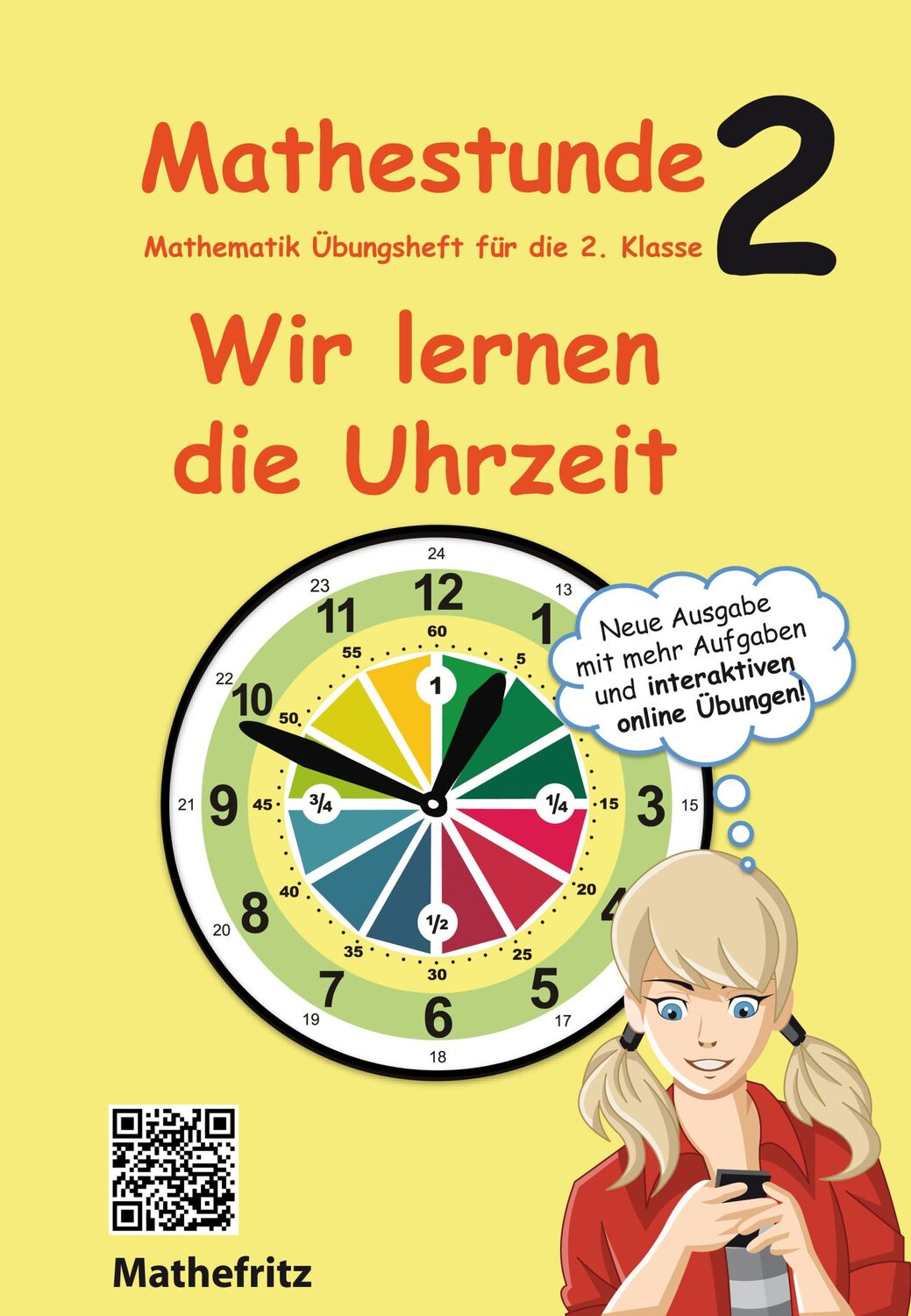 Cover: 9783941868359 | Mathestunde 2 - Wir lernen die Uhrzeit | Jörg Christmann | Taschenbuch