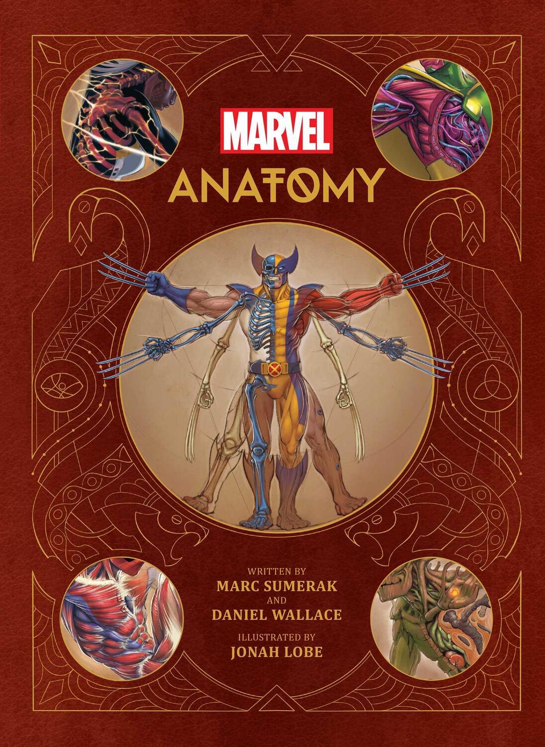 Cover: 9781683838692 | Marvel Anatomy | A Scientific Study of the Superhuman | Marc Sumerak