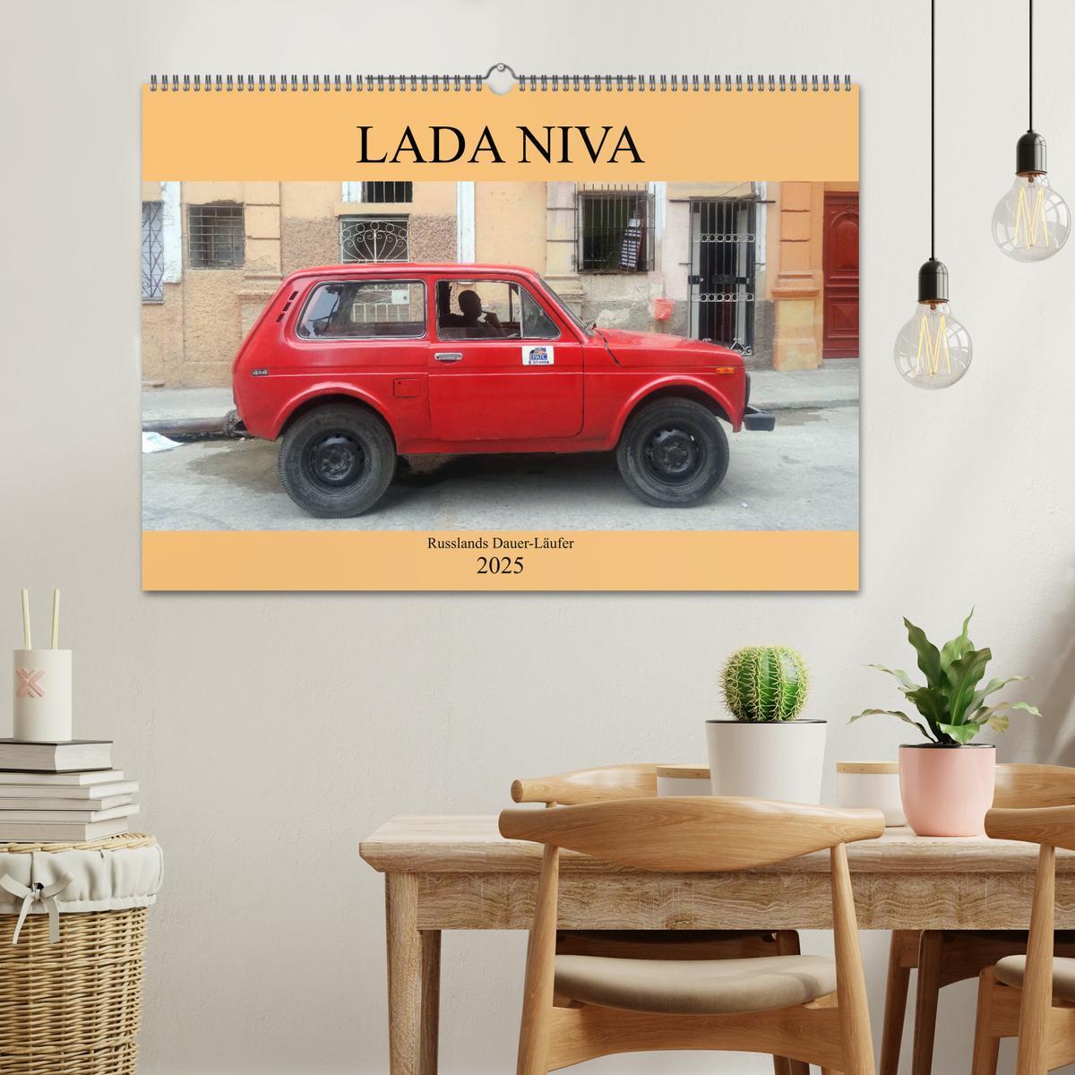 Bild: 9783435245543 | LADA NIVA - Russlands Dauer-Läufer (Wandkalender 2025 DIN A2 quer),...