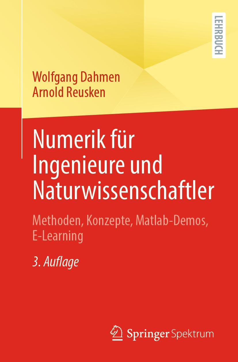 Cover: 9783662651803 | Numerik für Ingenieure und Naturwissenschaftler | Reusken (u. a.)