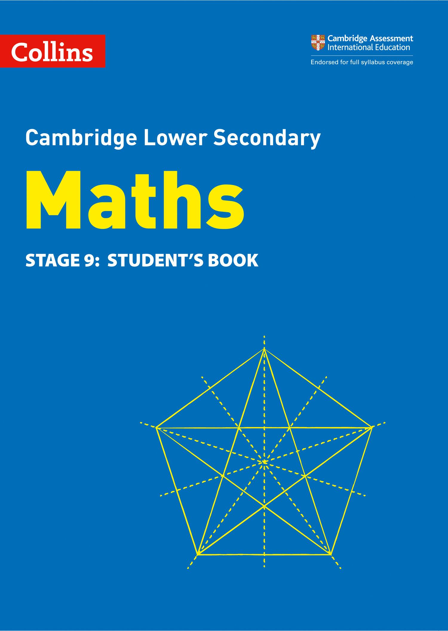 Cover: 9780008378554 | Lower Secondary Maths Student's Book: Stage 9 | Duncombe (u. a.)