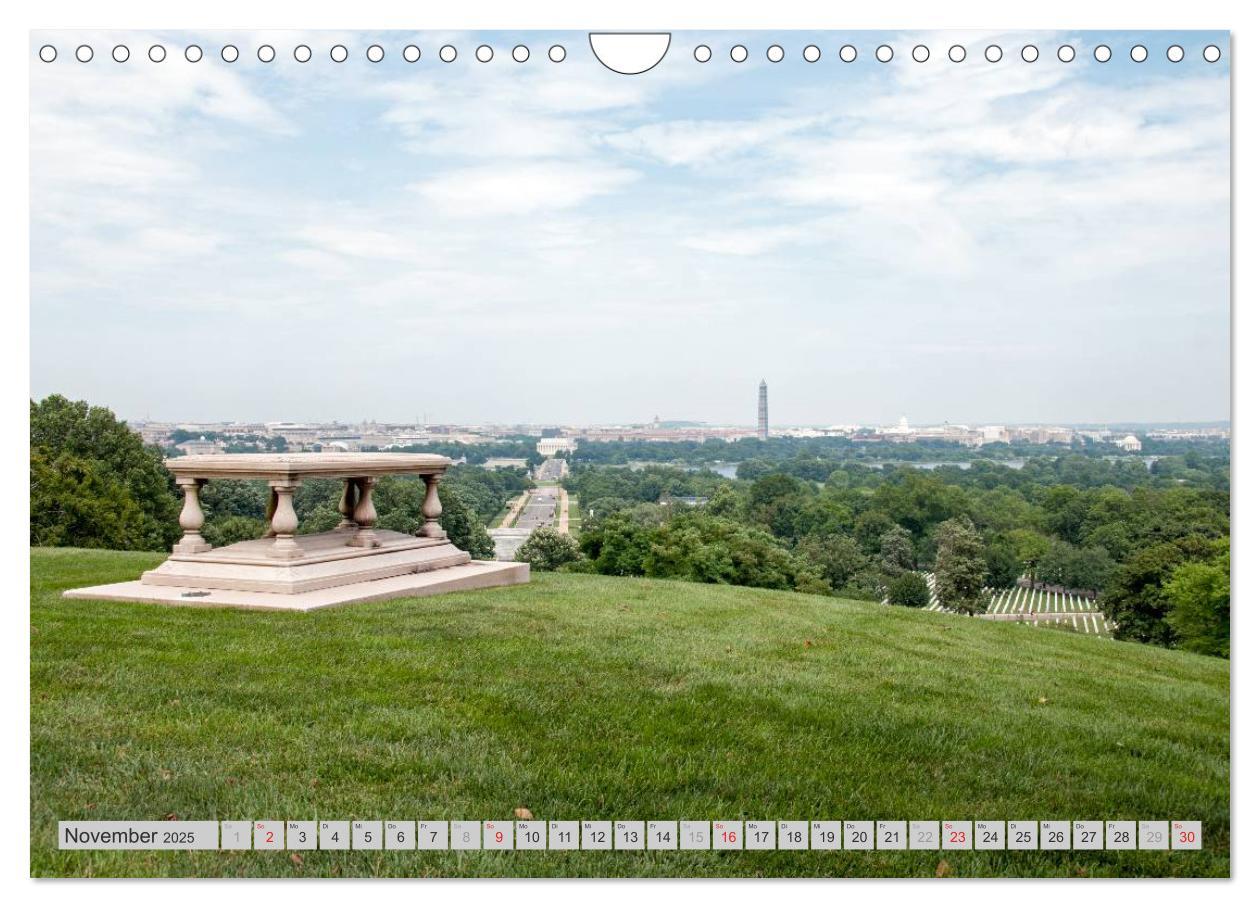 Bild: 9783435719594 | Washington D.C. (Wandkalender 2025 DIN A4 quer), CALVENDO...