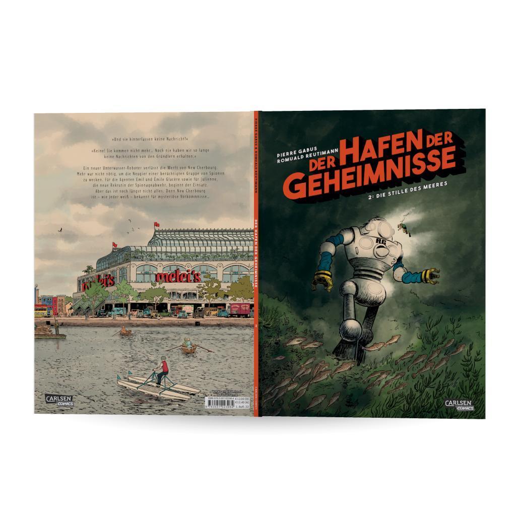 Bild: 9783551023964 | Der Hafen der Geheimnisse 2: Die Stille des Meeres | Taschenbuch