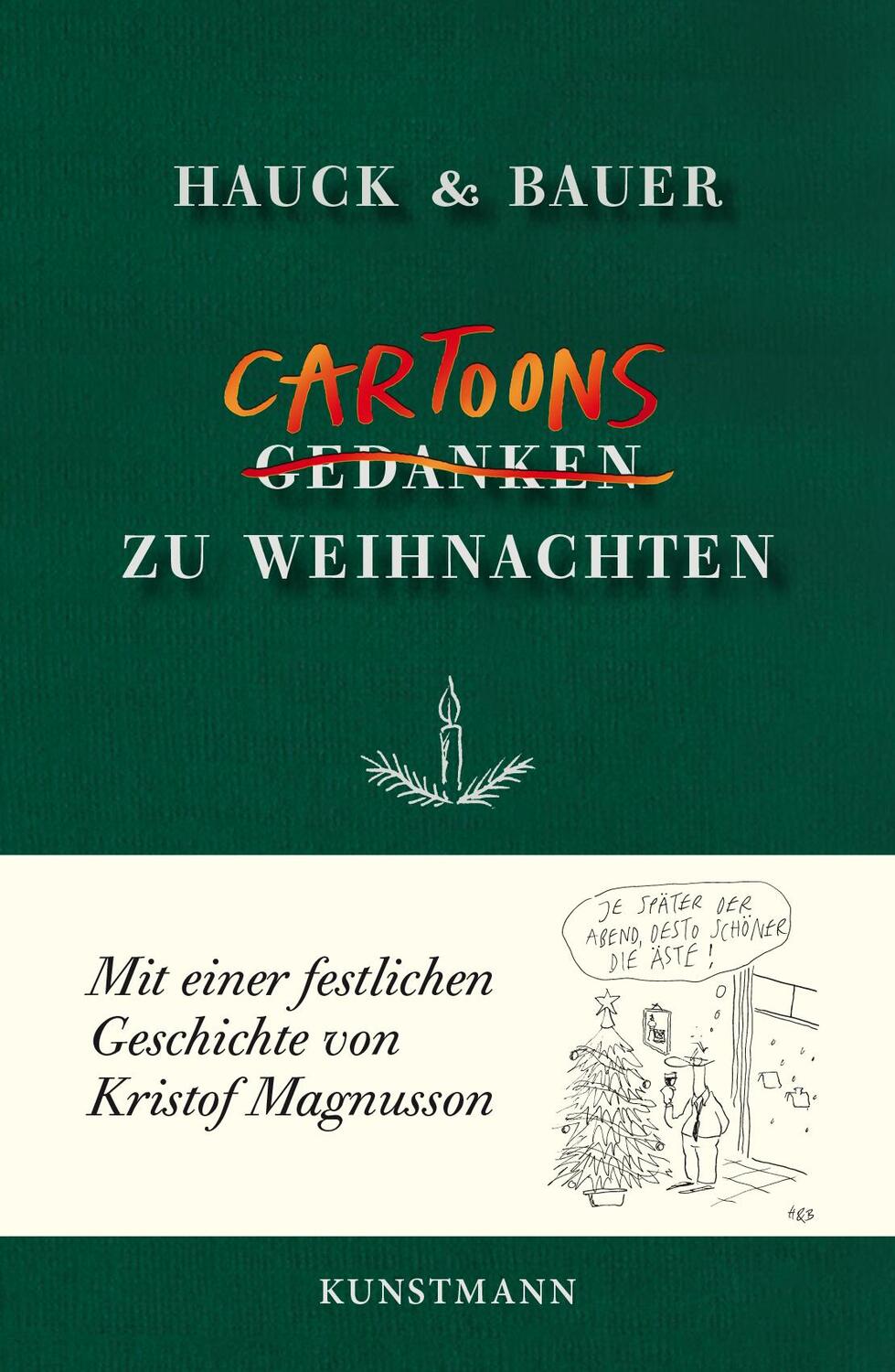 Cover: 9783956146084 | Cartoons zu Weihnachten | Dominik Bauer (u. a.) | Buch | 120 S. | 2024