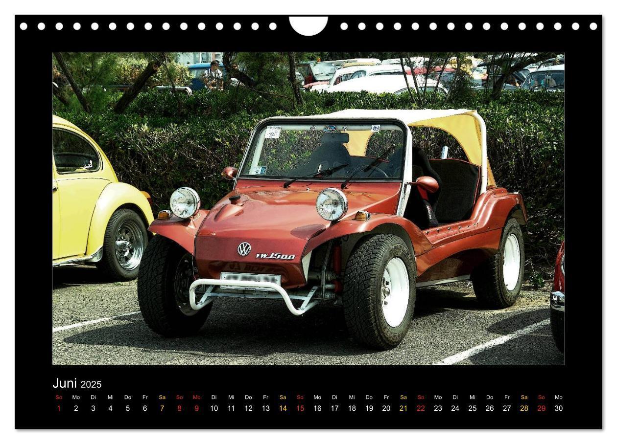 Bild: 9783435593019 | Buggys - die Kultautos der 80er (Wandkalender 2025 DIN A4 quer),...