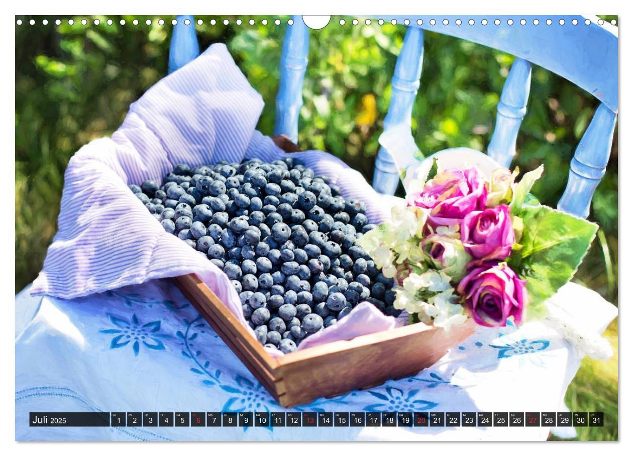 Bild: 9783435308866 | Superfood Blaubeere. Ich esse gerne Heidelbeeren! (Wandkalender...