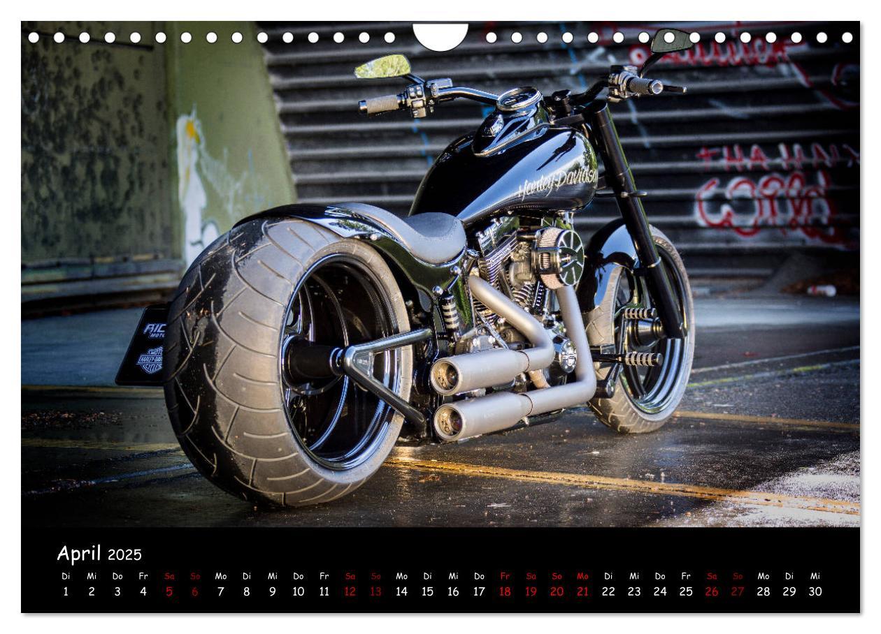 Bild: 9783435405282 | Best of Custom- and Showbikes Kalender (Wandkalender 2025 DIN A4...