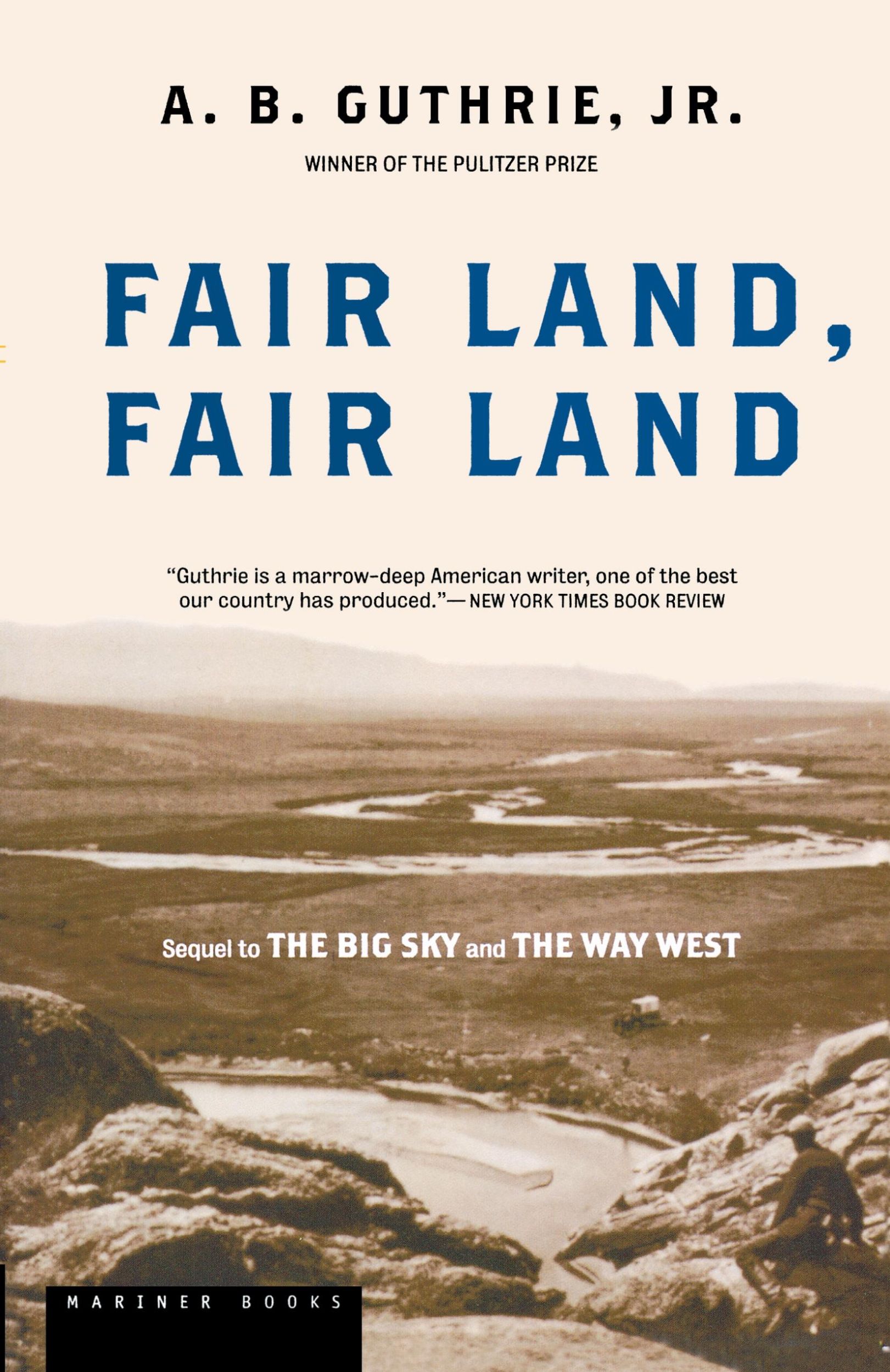 Cover: 9780395755198 | Fair Land, Fair Land | Alfred Bertram Jr. Guthrie (u. a.) | Buch