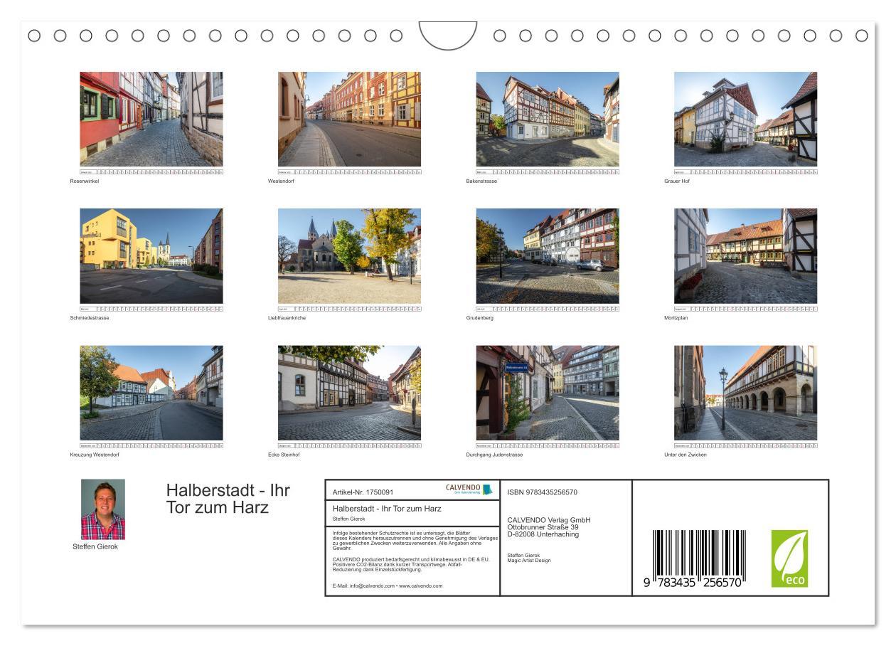 Bild: 9783435256570 | Halberstadt - Ihr Tor zum Harz (Wandkalender 2025 DIN A4 quer),...