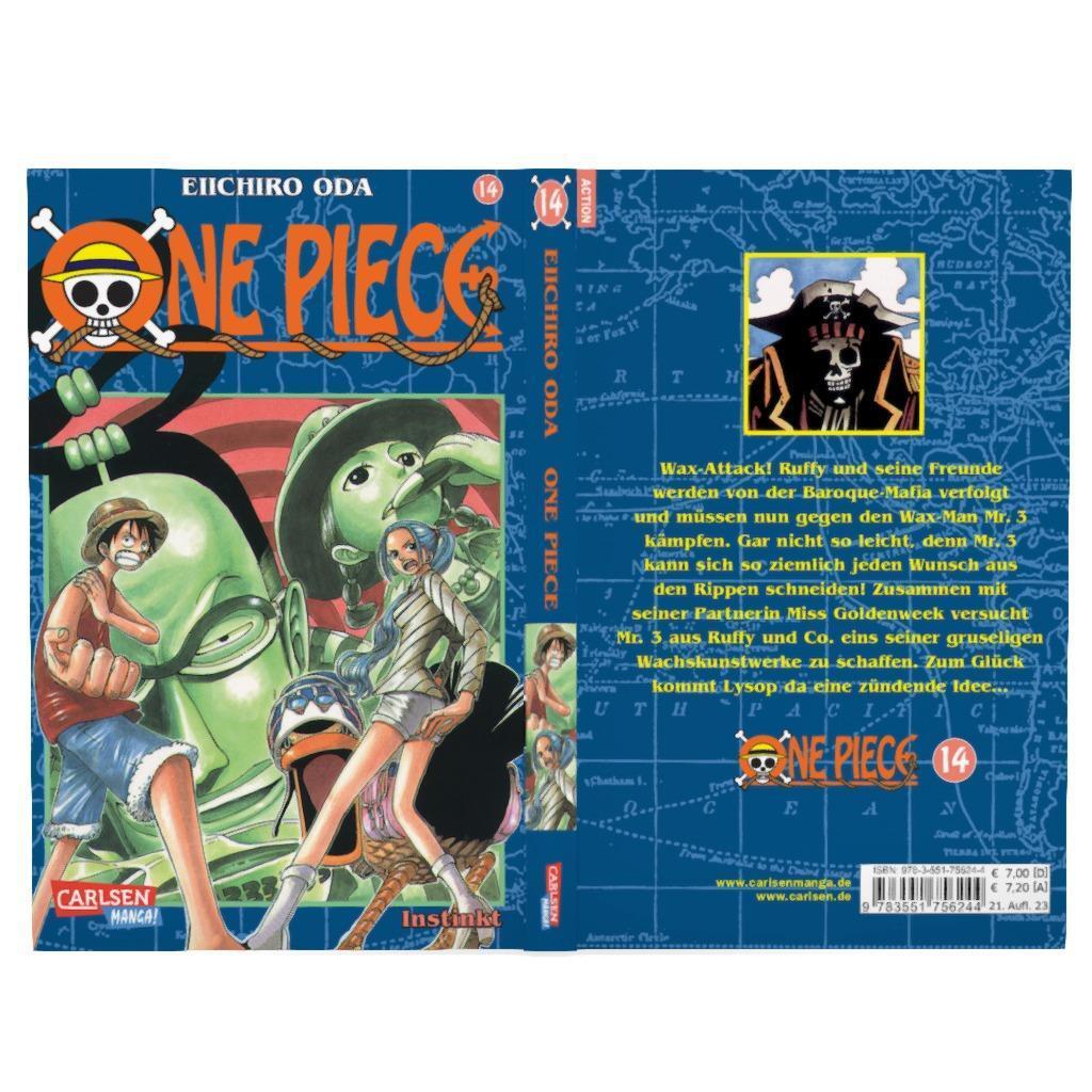 Bild: 9783551756244 | One Piece 14. Instinkt | Eiichiro Oda | Taschenbuch | One Piece | 2002