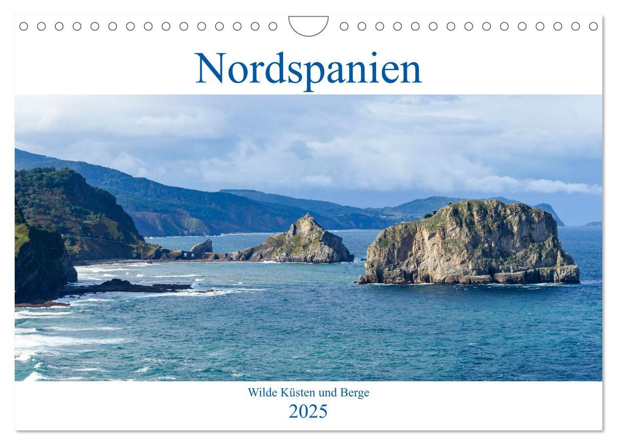 Cover: 9783435095605 | Nordspanien - Wilde Küsten und Berge (Wandkalender 2025 DIN A4...