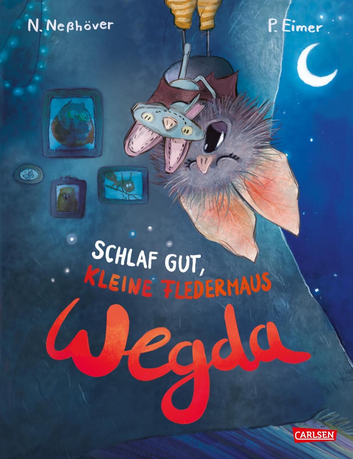 Cover: 9783551522924 | Die kleine Fledermaus Wegda: Schlaf gut, kleine Fledermaus Wegda!