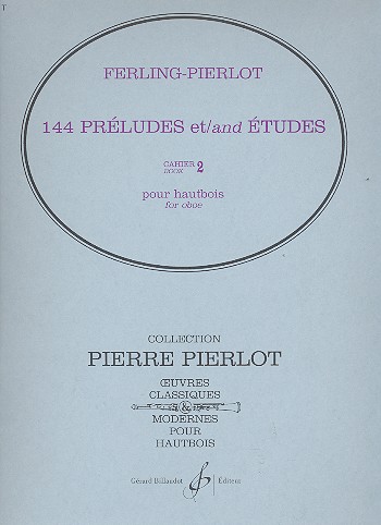 Cover: 9790043011965 | 144 Preludes Et Etudes Volume 2 | Franz Wilhelm Ferling | Buch