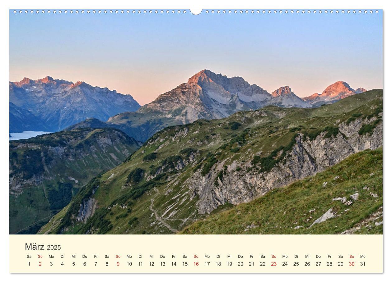 Bild: 9783435188703 | Wanderglück im Allgäu (hochwertiger Premium Wandkalender 2025 DIN...