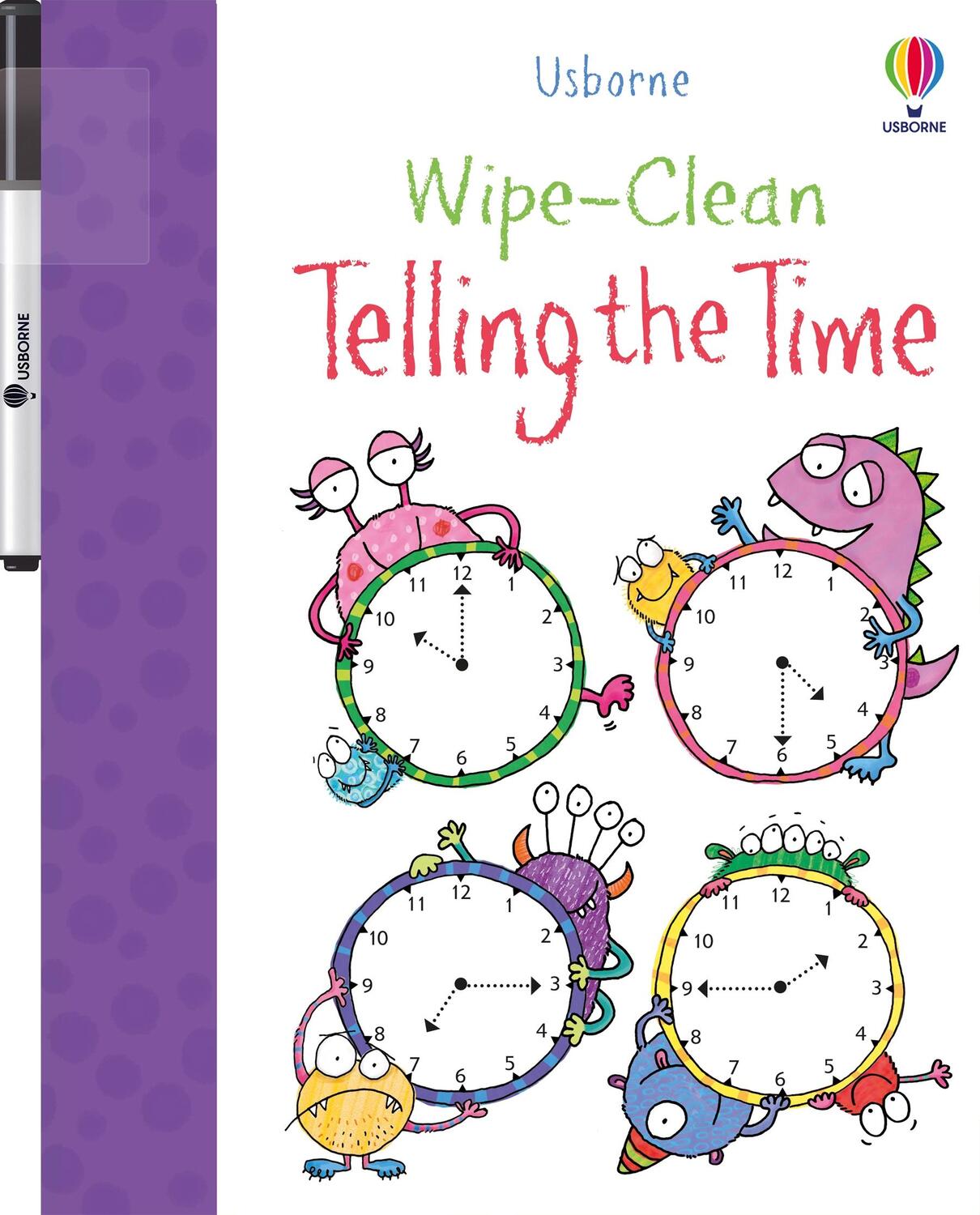 Cover: 9781409551737 | Wipe-clean Telling the Time | Jessica Greenwell | Taschenbuch | 24 S.