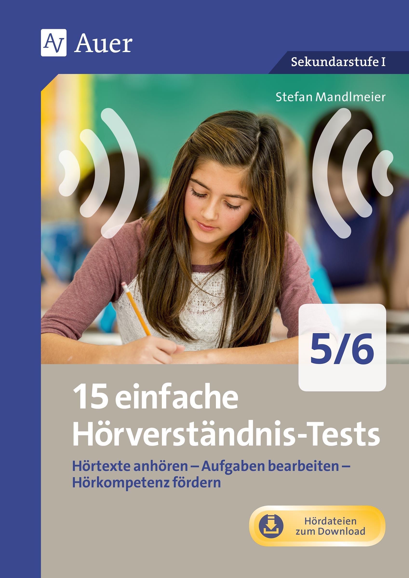 Cover: 9783403092773 | 15 einfache Hörverständnis-Tests 5-6 | Stefan Mandlmeier | Bundle