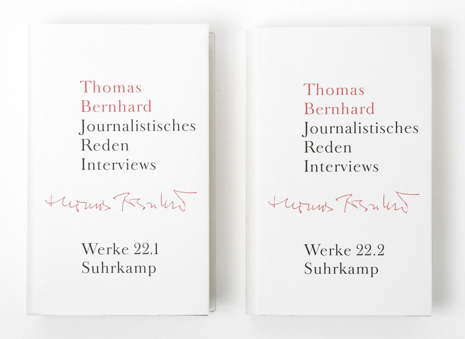 Cover: 9783518415221 | Werke 22. Journalistisches Reden Interviews | Thomas Bernhard | Buch