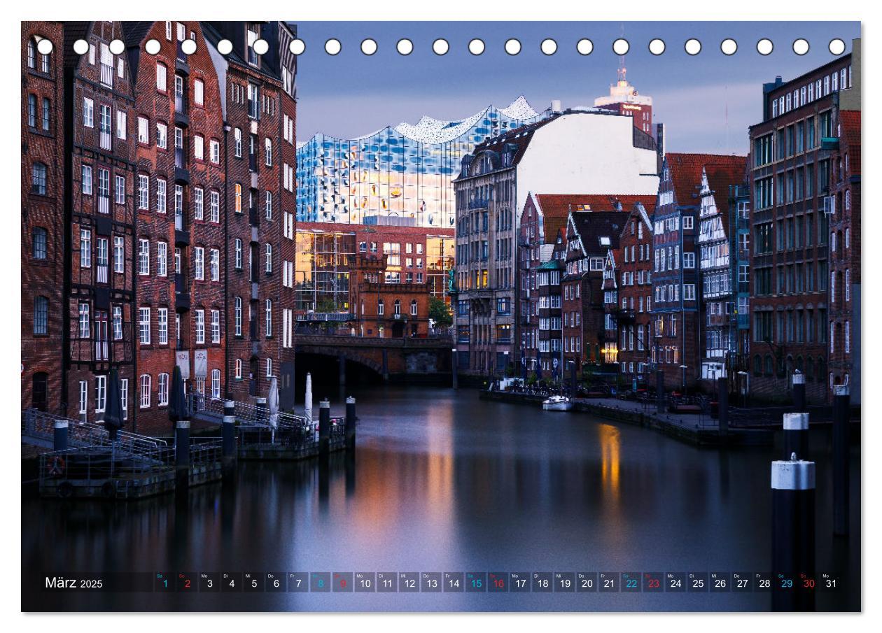 Bild: 9783435043750 | Hamburg Architektur und Stadtlandschaft (Tischkalender 2025 DIN A5...