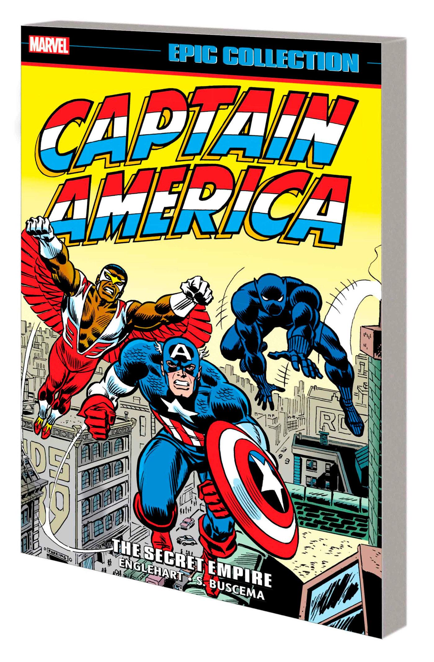 Cover: 9781302948733 | Captain America Epic Collection: The Secret Empire | Englehart (u. a.)