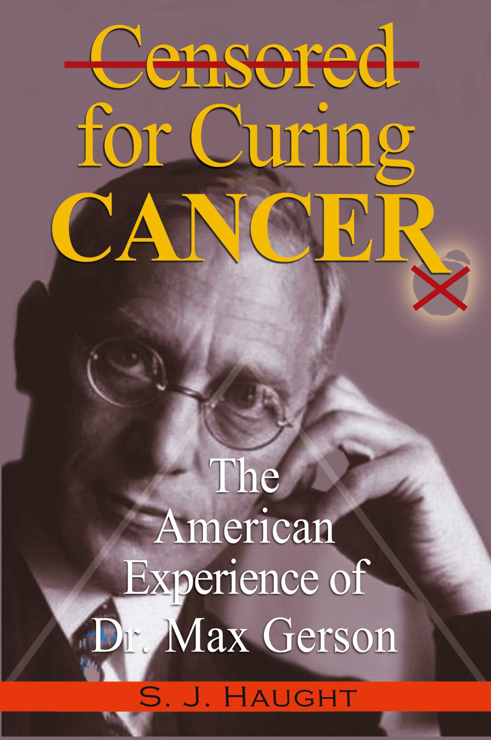 Cover: 9781939438676 | Censured for Curing Cancer - The American Experience of Dr. Max Gerson