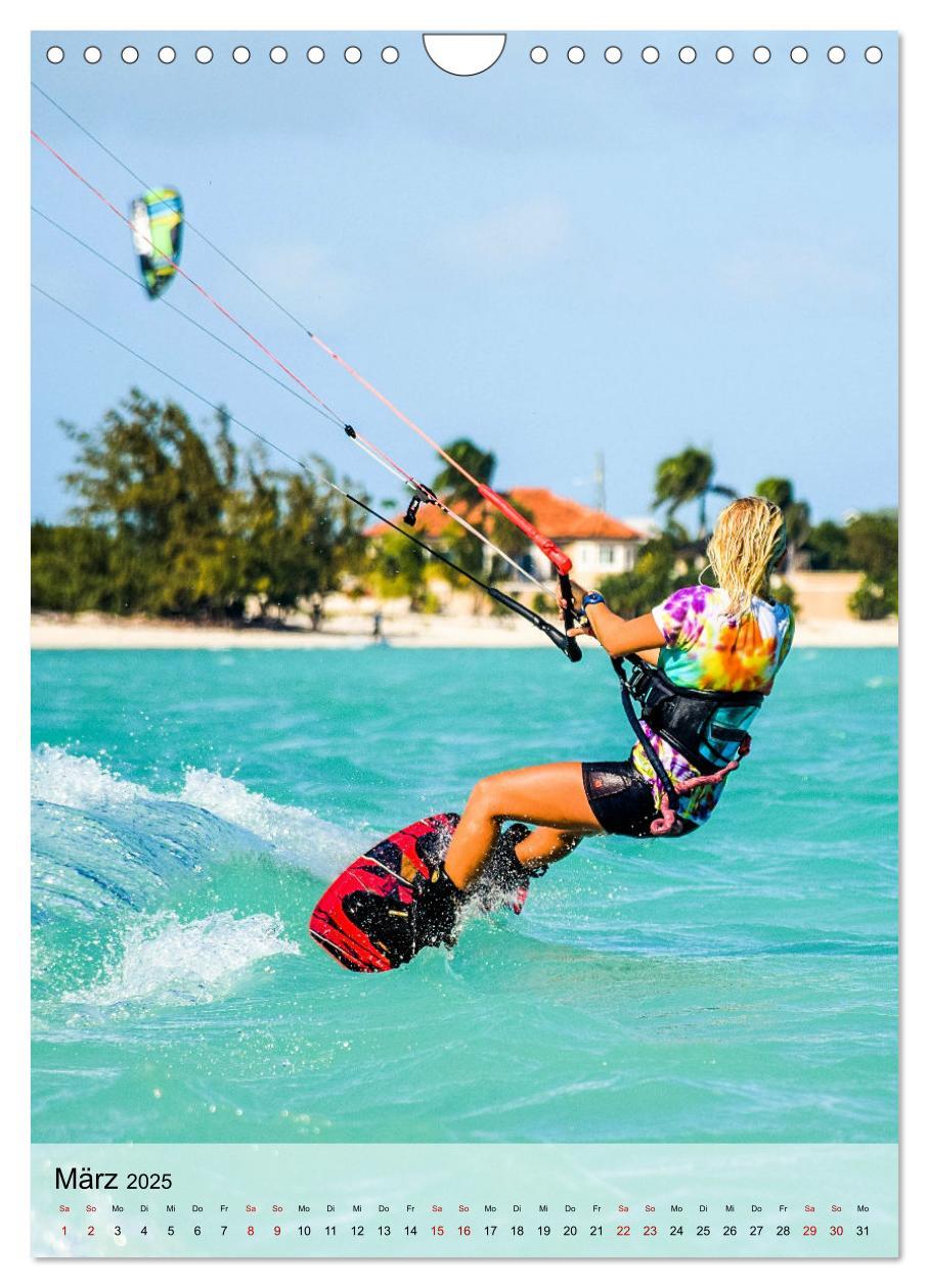 Bild: 9783435887699 | Kitesurfen - Fun pur (Wandkalender 2025 DIN A4 hoch), CALVENDO...