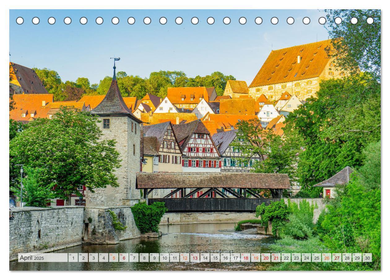 Bild: 9783435057672 | Schwäbisch Hall Impressionen (Tischkalender 2025 DIN A5 quer),...