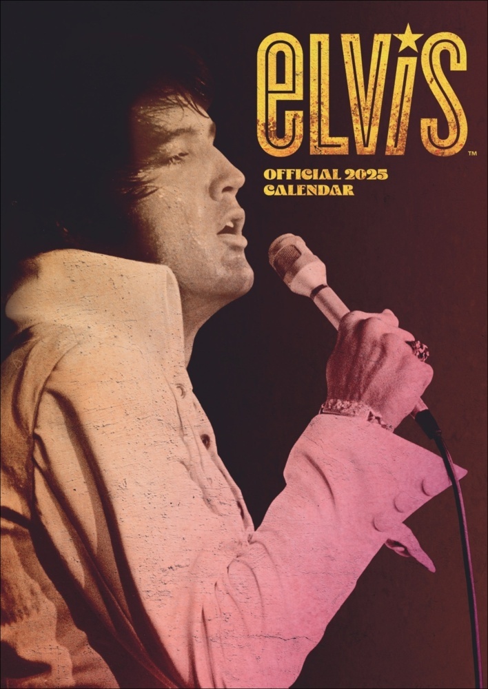 Cover: 9783840196720 | Elvis Posterkalender 2025 | Kalender | Spiralbindung | 14 S. | 2025