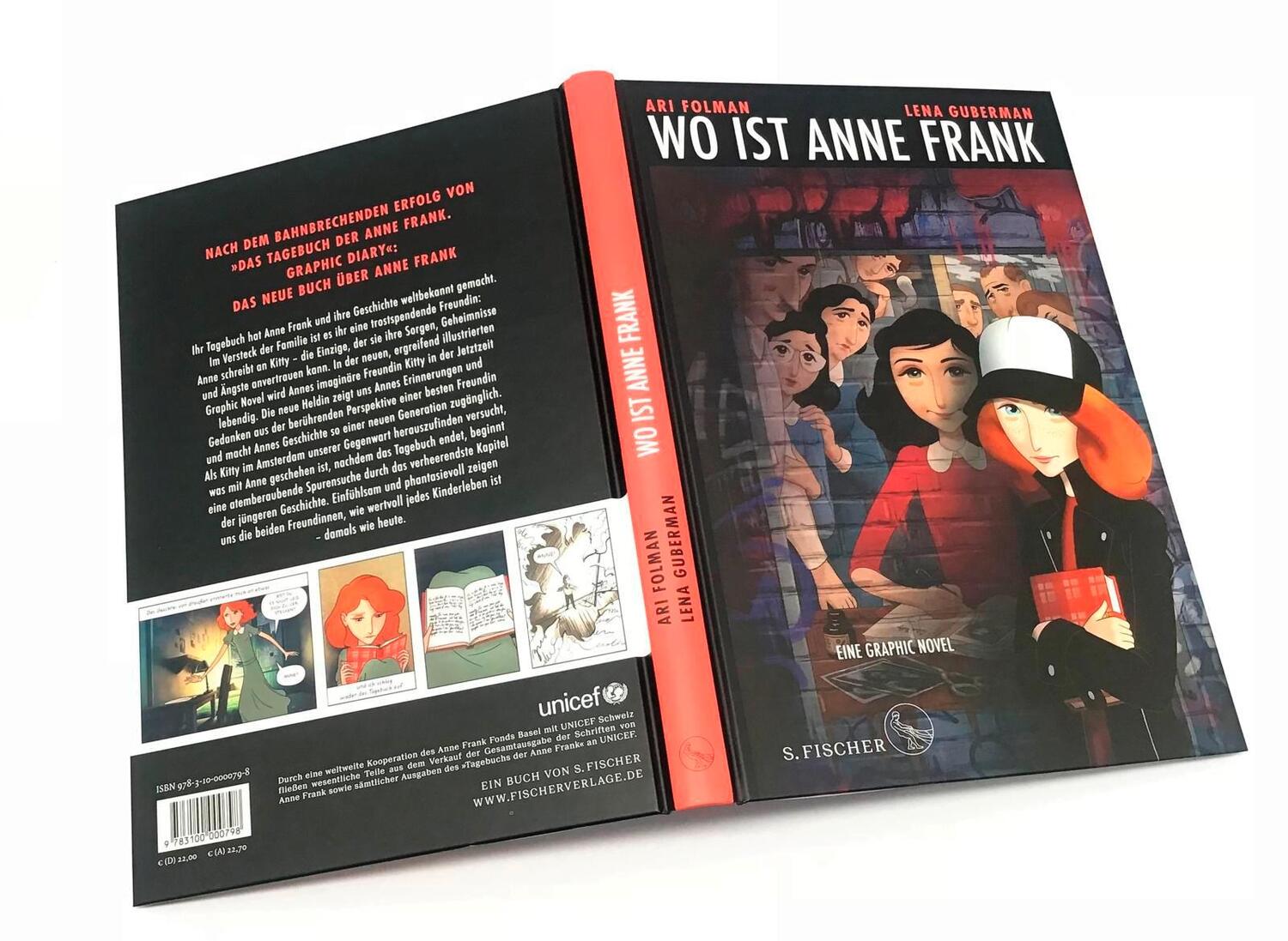 Bild: 9783100000798 | Wo ist Anne Frank - Eine Graphic Novel | Ari Folman (u. a.) | Buch