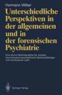 Cover: 9783540517962 | Unterschiedliche Perspektiven in der allgemeinen und in der...