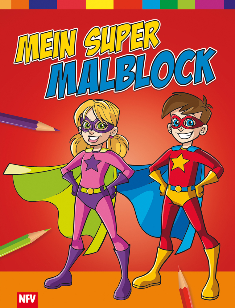 Cover: 9783849400064 | Mein Super-Malblock | Taschenbuch | 48 S. | Deutsch | 2022