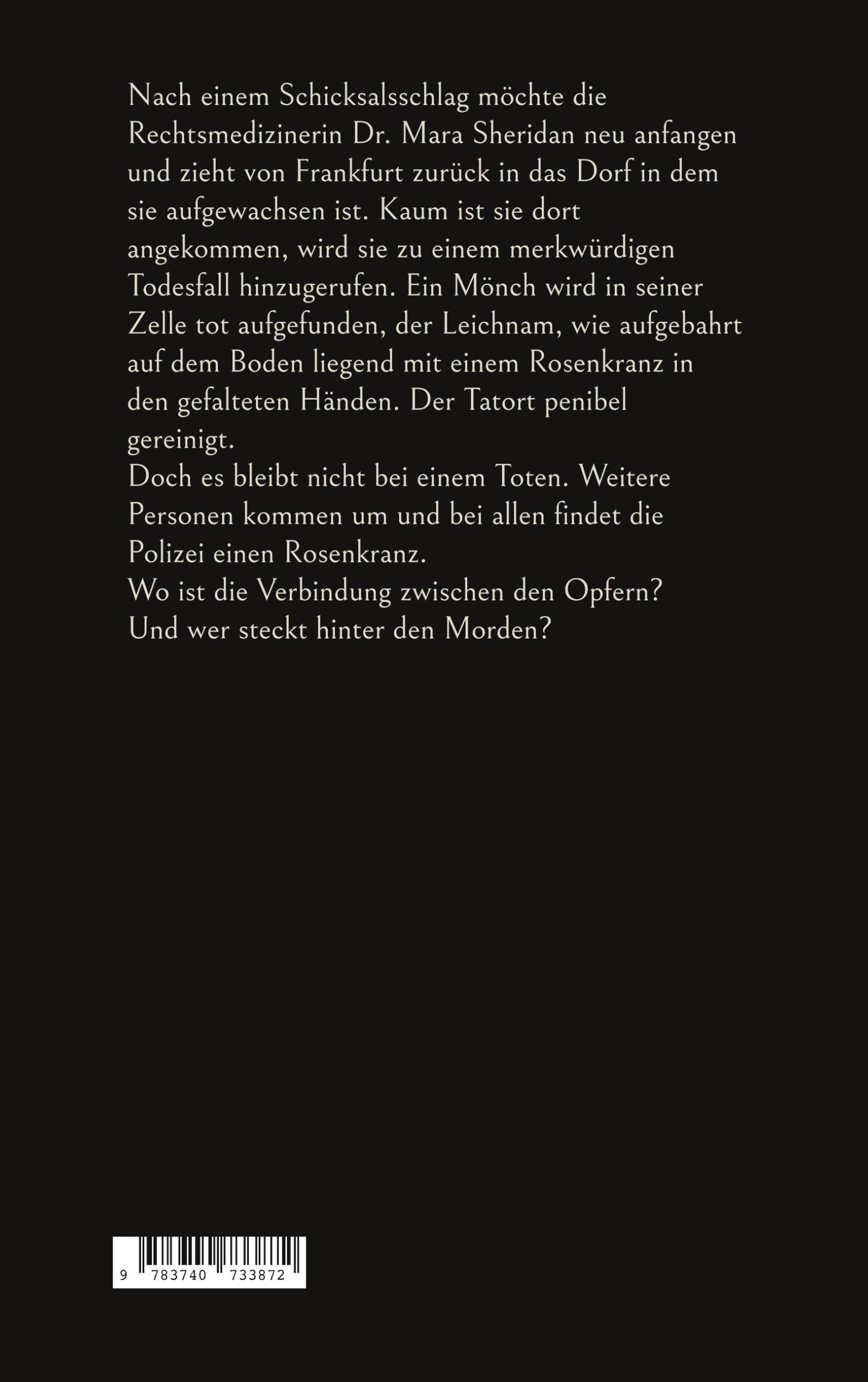 Rückseite: 9783740743550 | Die Rosenkranzmorde | Martina Kurfürst | Taschenbuch | 288 S. | 2024